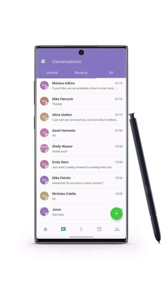 FollowUp Screenshots