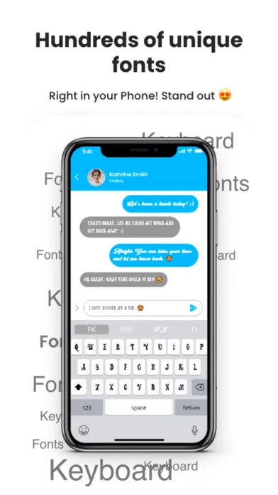 Fonts Keyboard (Fonts App) Screenshots
