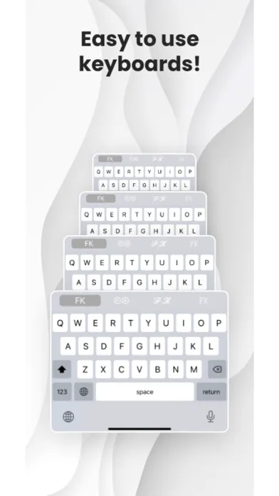 Fonts Keyboard (Fonts App) Screenshots