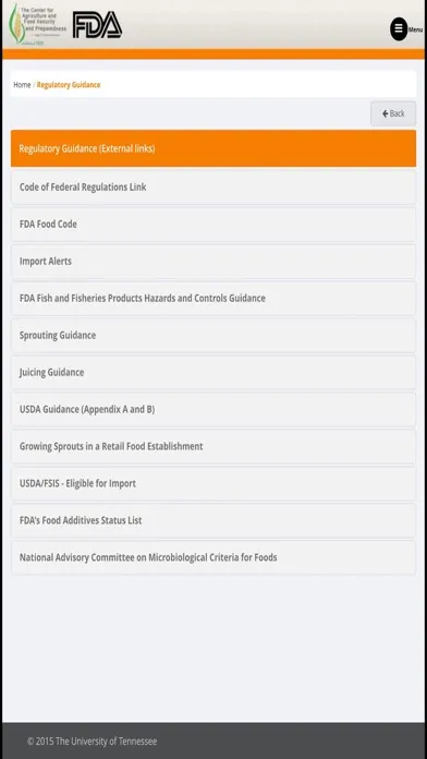Cultural Foods Safety Screenshots