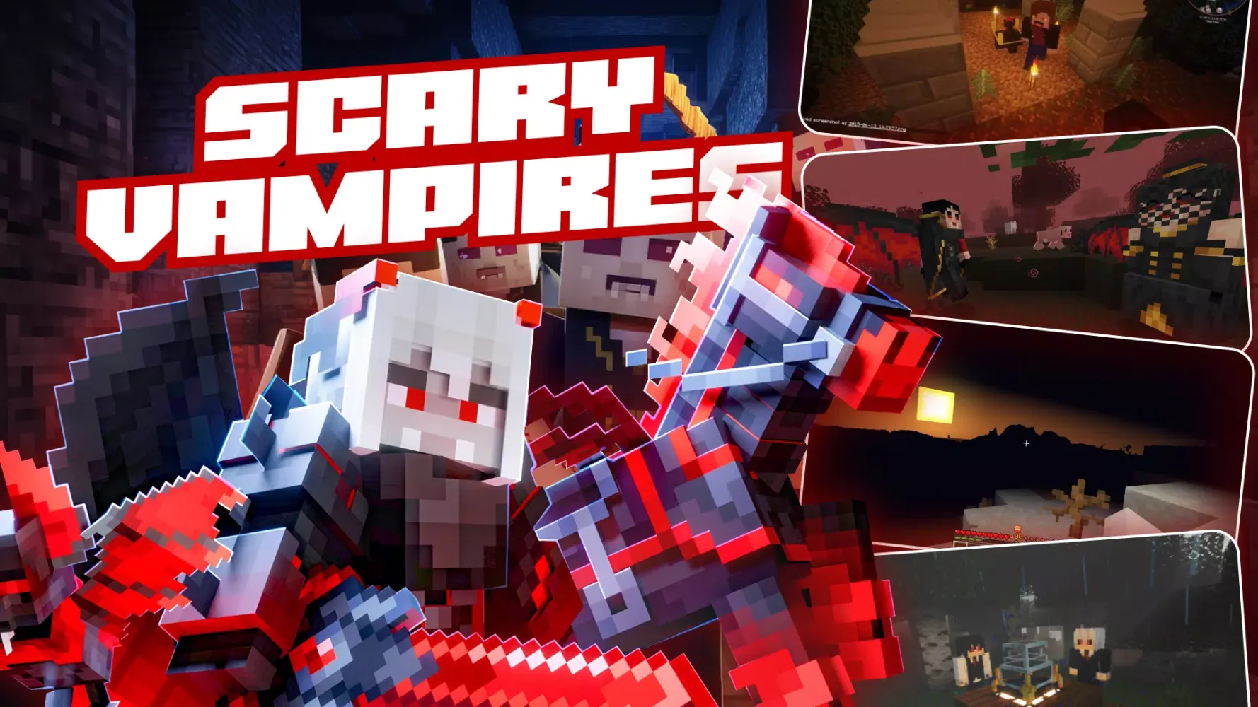 Vampires Mod: Horror Minecraft Screenshots