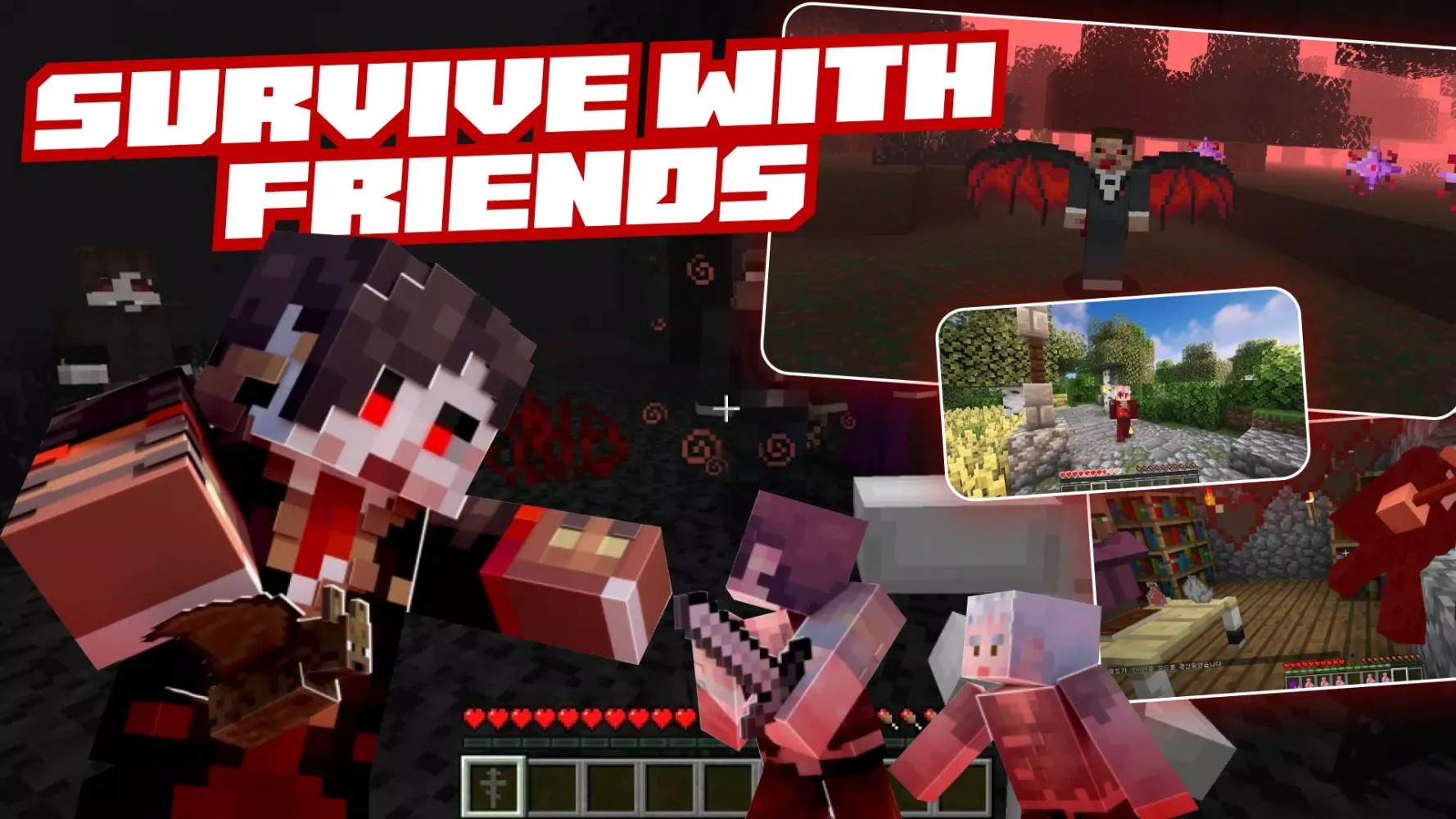Vampires Mod: Horror Minecraft Screenshots