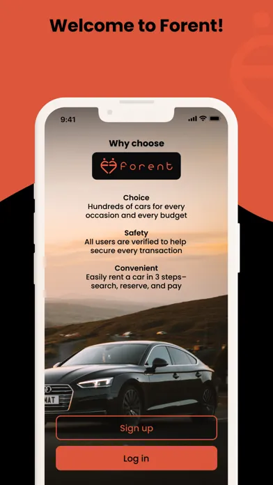 Forent - Rent cars near you سکرین شاٹس
