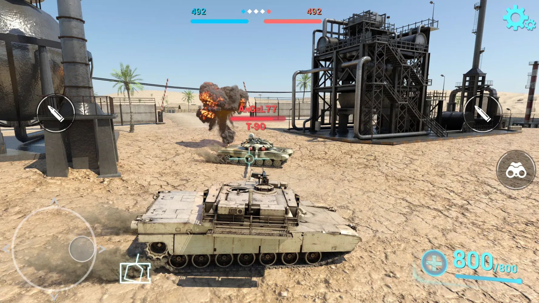 Tanks Battlefield Screenshots