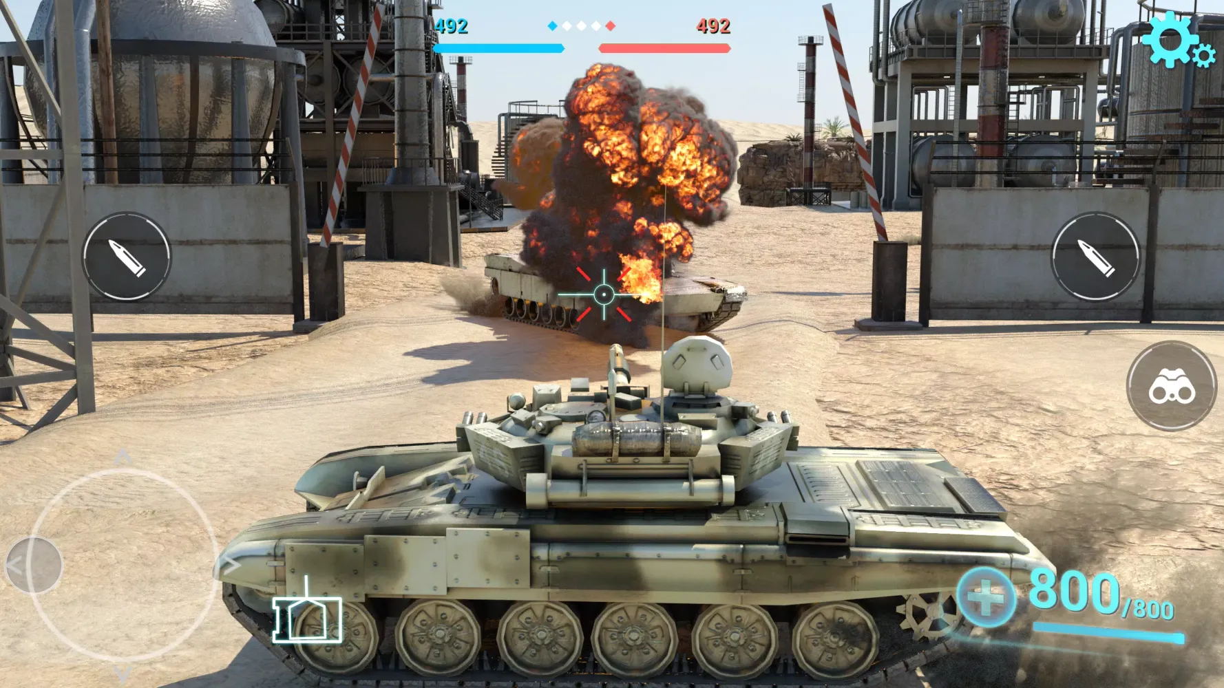 Tanks Battlefield Screenshots