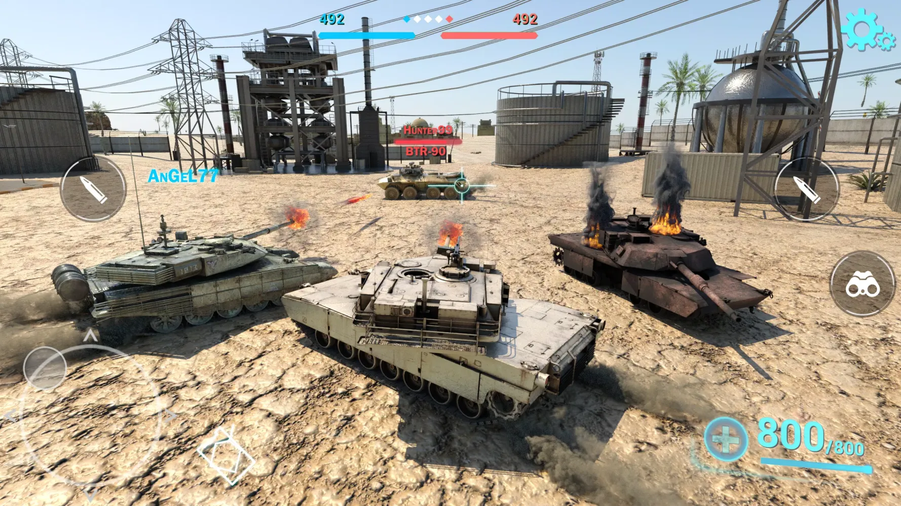 Tanks Battlefield Screenshots