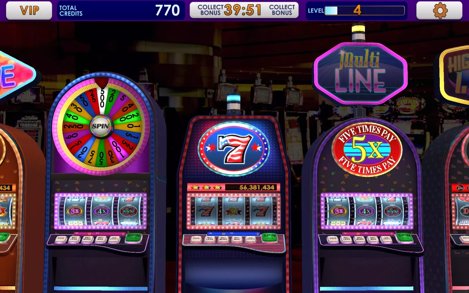 Triple 777 Deluxe Classic Slot स्क्रीनशॉट