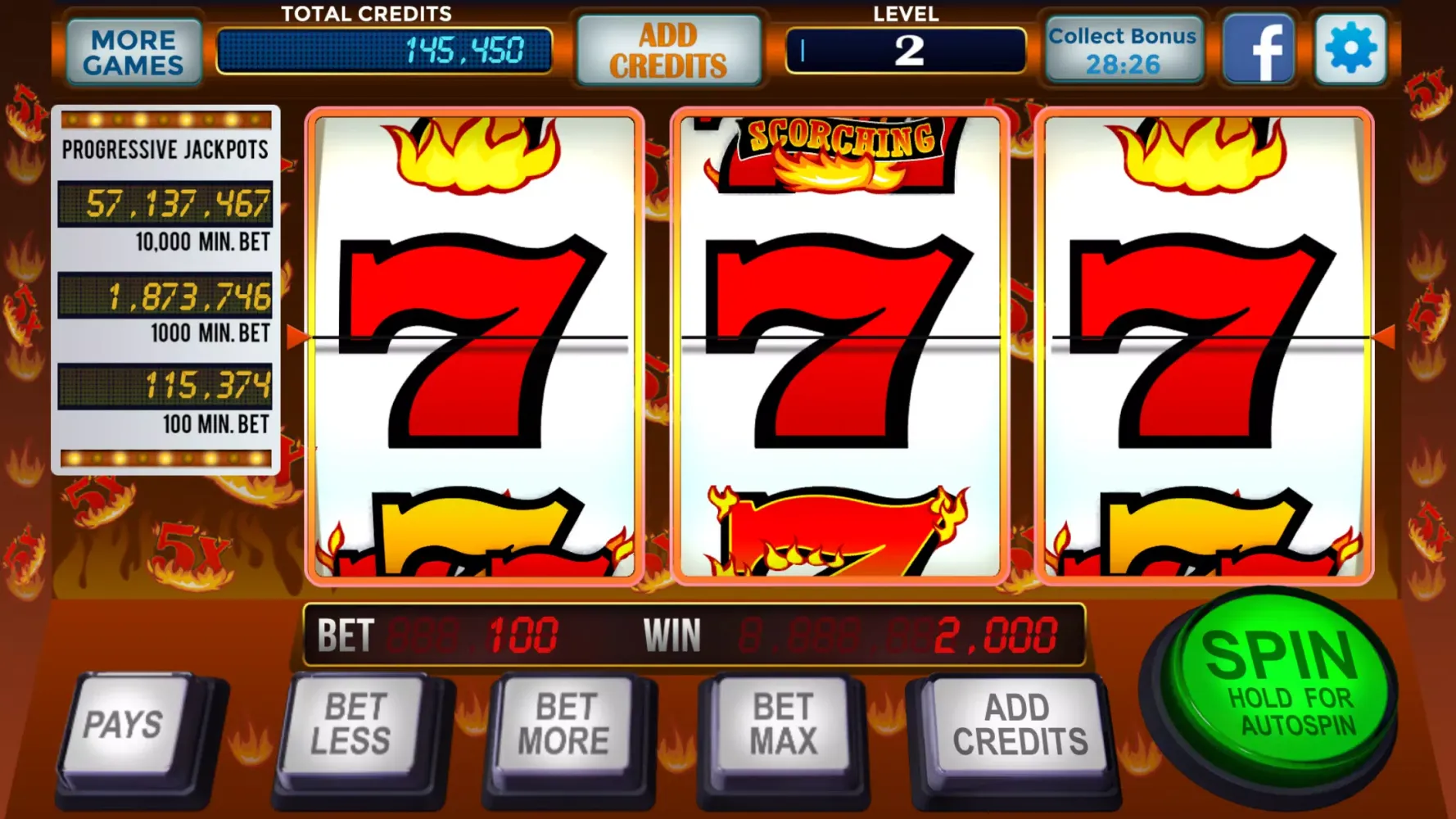 777 Hot Slots Classic Casino Screenshots