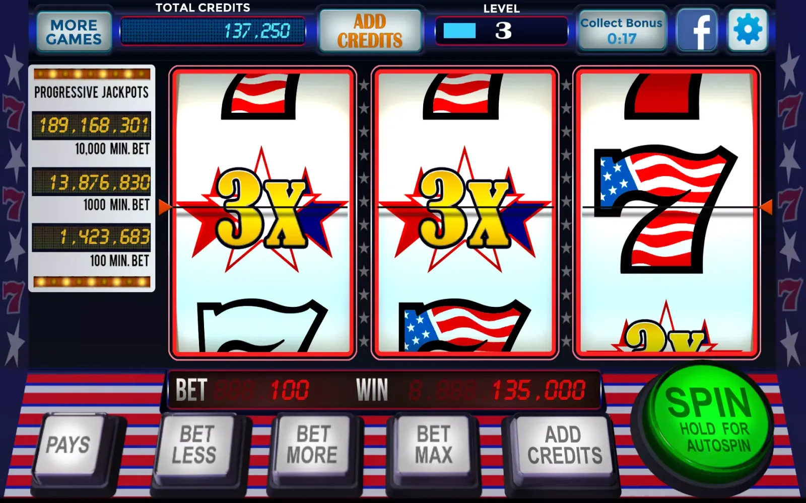 777 Hot Slots Classic Casino Screenshots