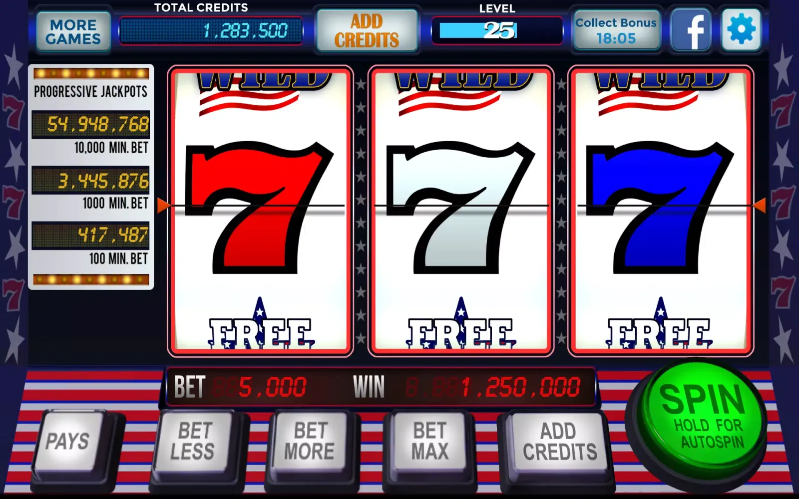 777 Hot Slots Classic Casino Screenshots