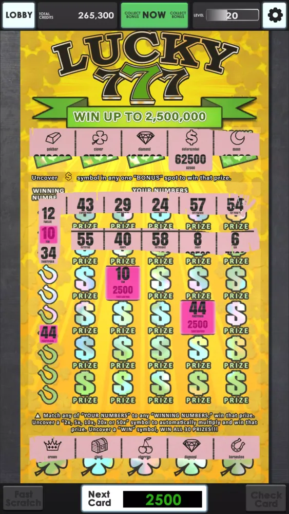 Lucky Lottery Scratchers应用截图