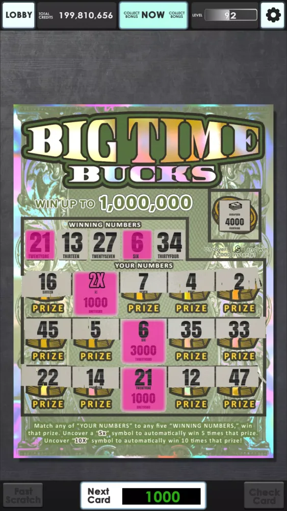 Lucky Lottery Scratchers应用截图