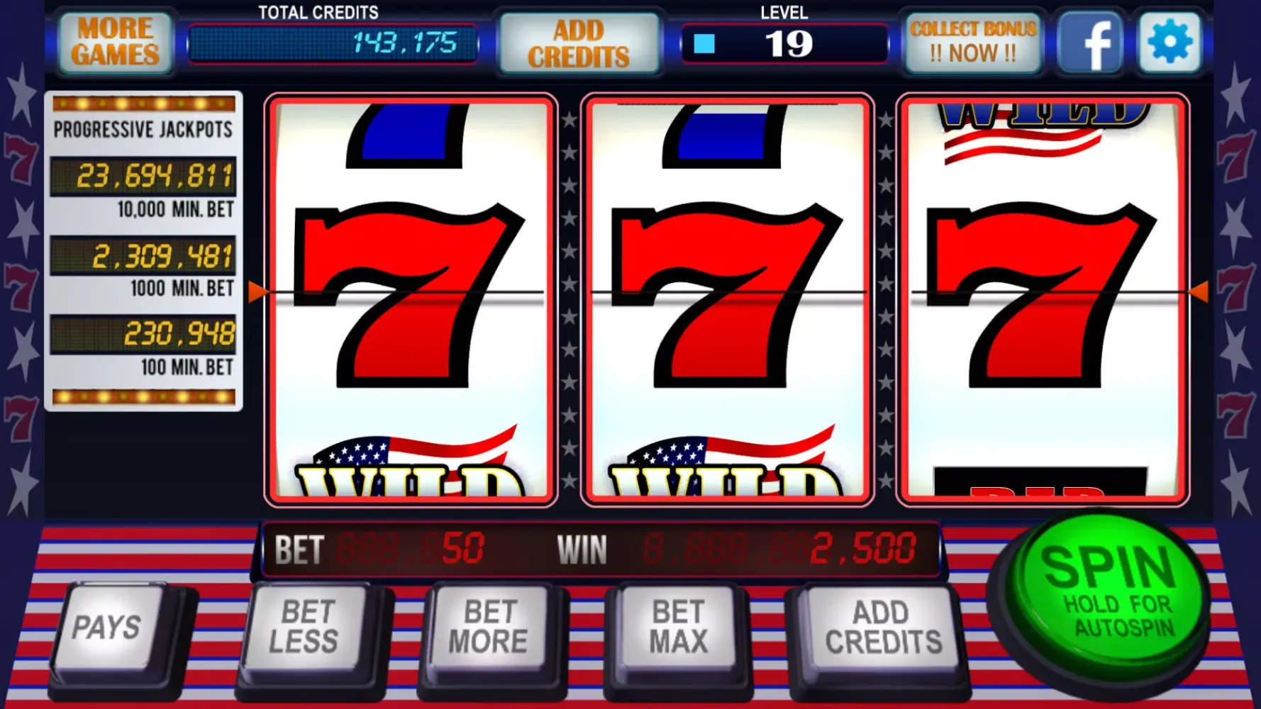 777 Slots Casino Screenshots