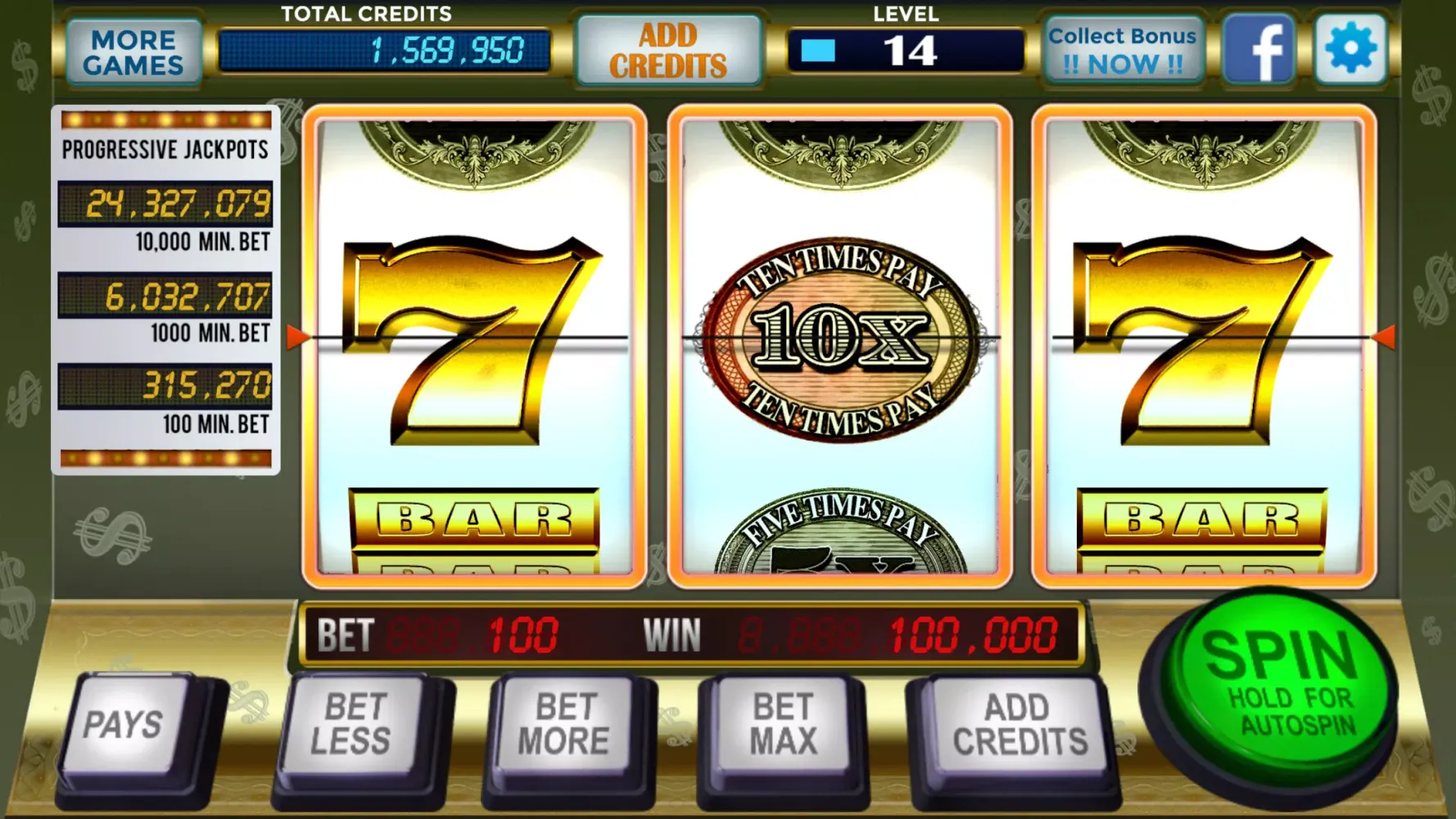 777 Slots Casino Screenshots