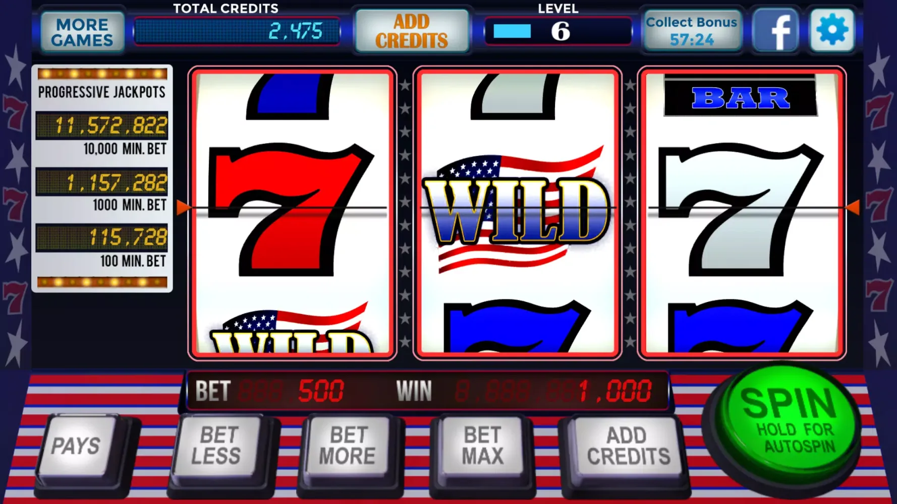 Capturas de pantalla de 777 Stars Casino