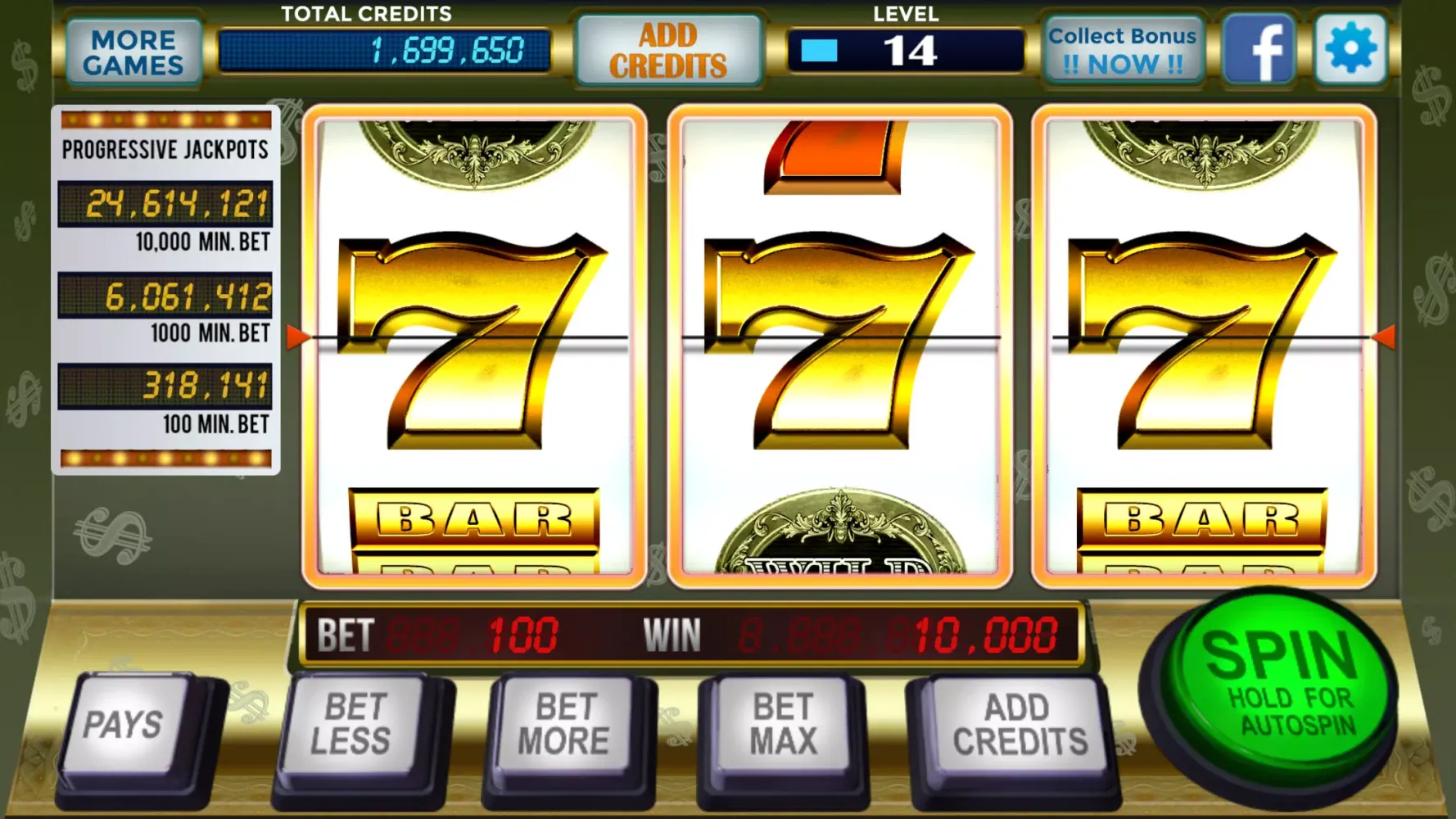 Capturas de pantalla de 777 Stars Casino