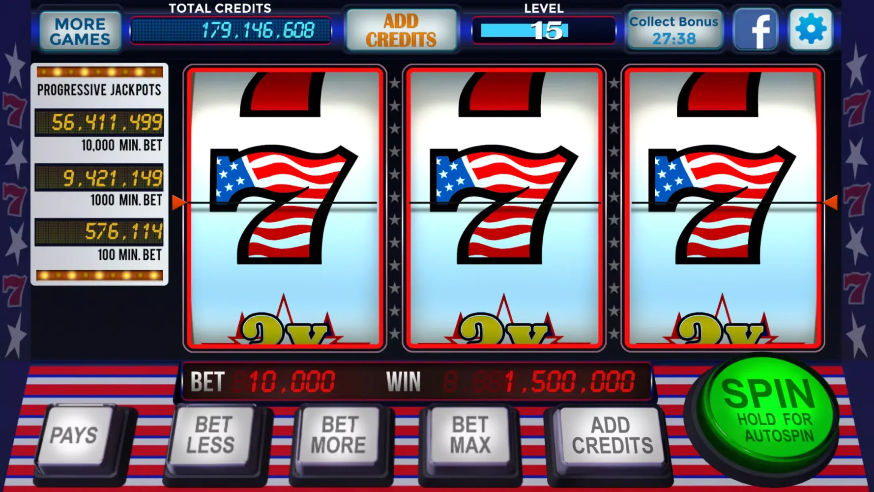 Capturas de pantalla de 777 Stars Casino