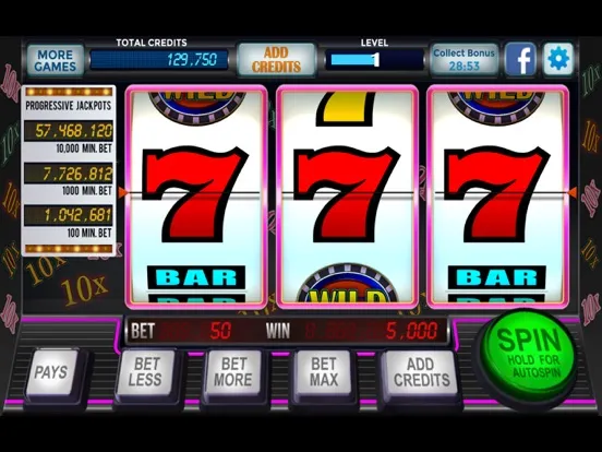Ảnh chụp màn hình của Slots Vegas Casino iPad 