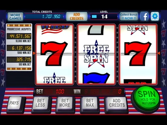 Ảnh chụp màn hình của Slots Vegas Casino iPad 