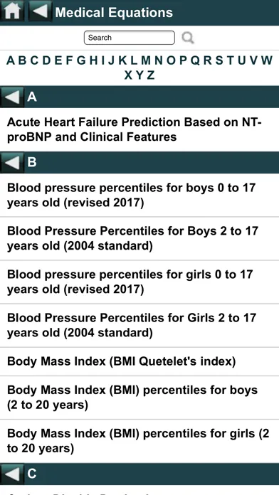 EBMcalc Cardiac应用截图