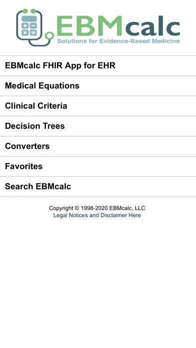 تصاویر EBMcalc Pediatrics