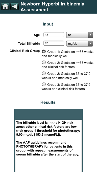 تصاویر EBMcalc Pediatrics