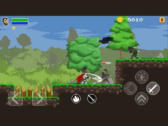 Ảnh chụp màn hình của Ravenge Of Sun Knight iPad 