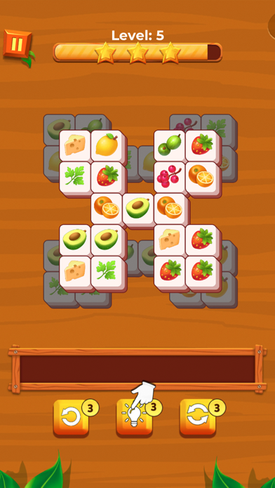 Fruit Crush Triple Tile Puzzle应用截图
