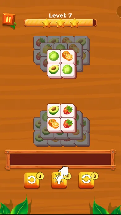 Tangkapan layar Fruit Crush Triple Tile Puzzle