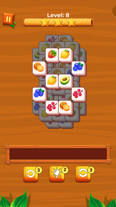 Fruit Crush Triple Tile Puzzle应用截图