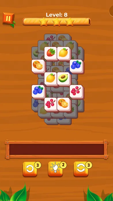Tangkapan layar Fruit Crush Triple Tile Puzzle