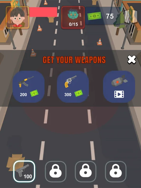Zombie City Dark Night iPad 應用截圖