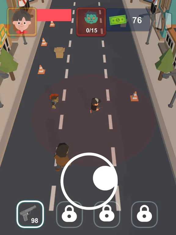 Zombie City Dark Night iPad 應用截圖