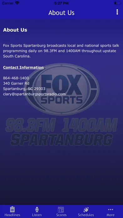 Fox Sports 1400 Screenshots