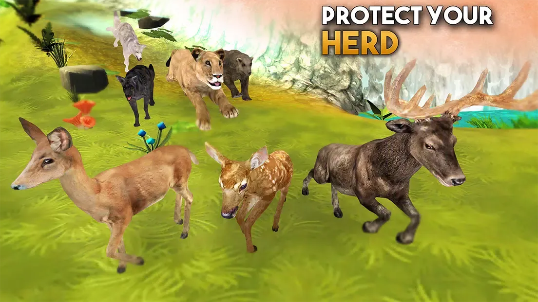 Animal Sim Online: Big Cats 3D Screenshots