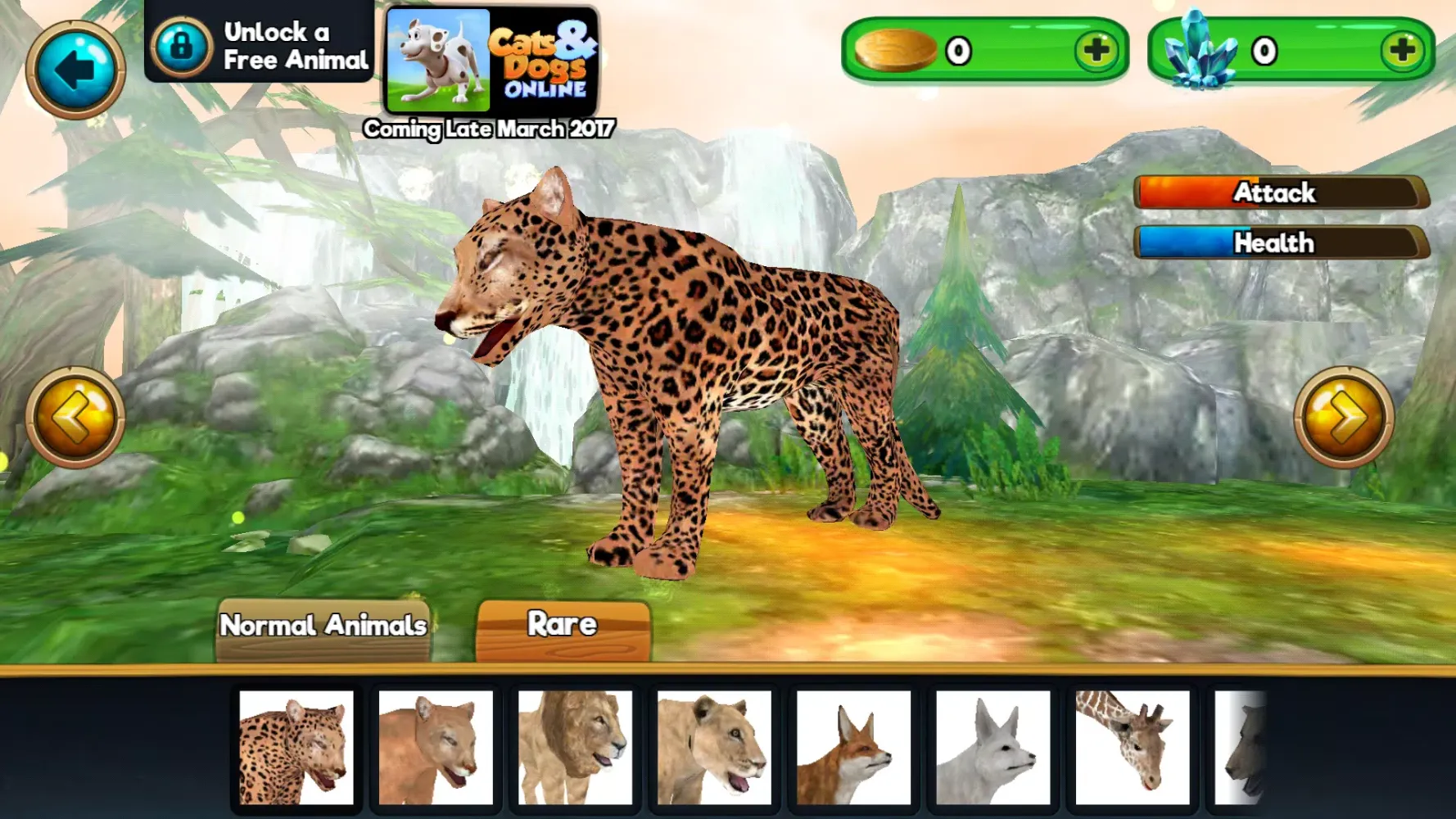 Animal Sim Online: Big Cats 3D Screenshots