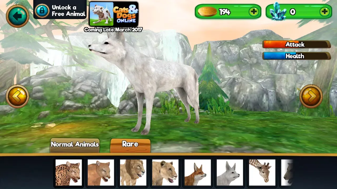 Animal Sim Online: Big Cats 3D Screenshots