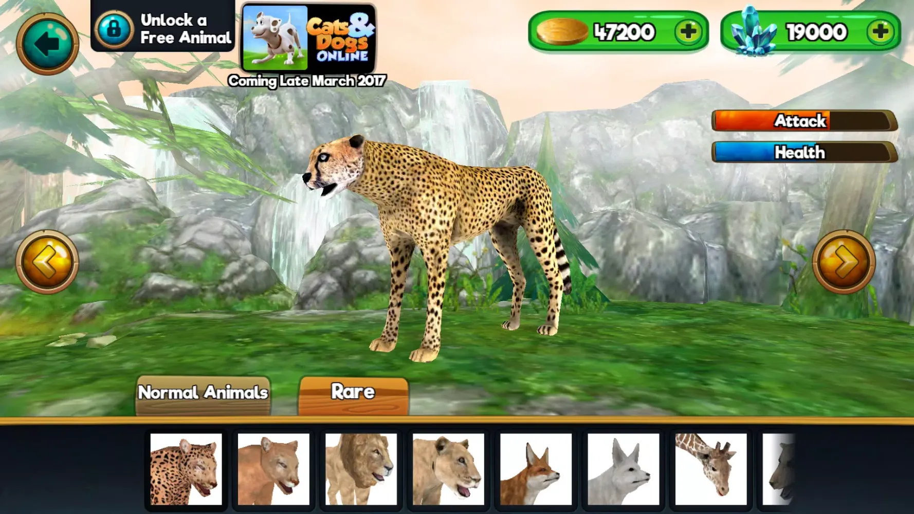 Animal Sim Online: Big Cats 3D Screenshots