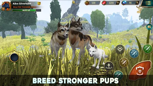 Wolf Tales - Wild Animal Sim Screenshots