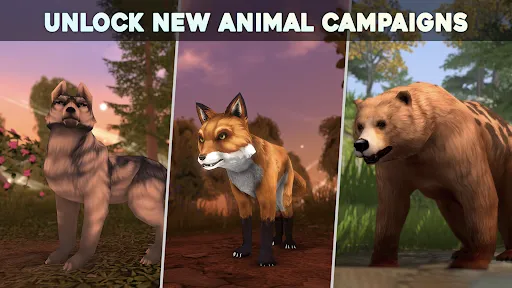 Wolf Tales - Wild Animal Sim Screenshots