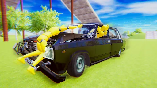 VAZ Crash Test Simulator 2 Screenshots