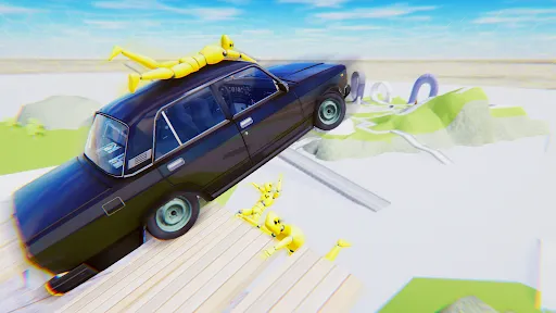 VAZ Crash Test Simulator 2 Screenshots