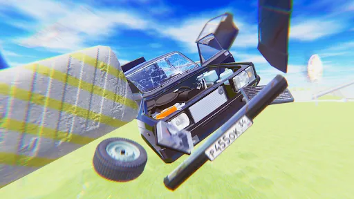 VAZ Crash Test Simulator 2 Screenshots