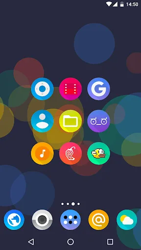 Ảnh chụp màn hình của Aurora UI - Icon Pack