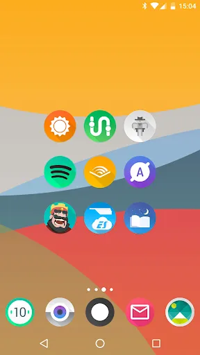 Ảnh chụp màn hình của Aurora UI - Icon Pack