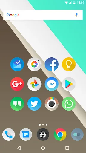 Ảnh chụp màn hình của Aurora UI - Icon Pack