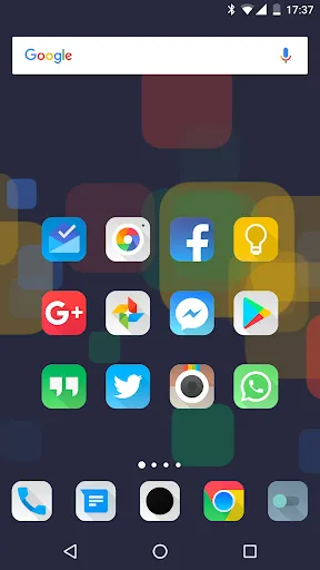Screenshot di Aurora UI Square - Icon Pack