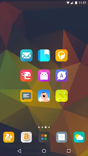 Screenshot di Aurora UI Square - Icon Pack