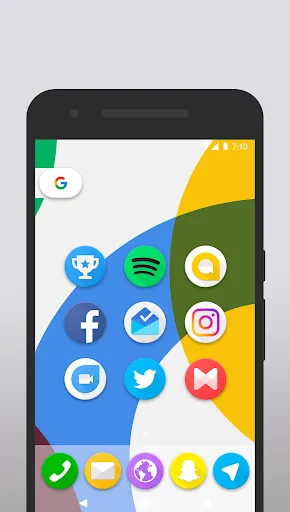 PIXXO - CIRCLE ICON PACK स्क्रीनशॉट