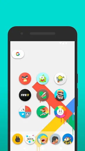 PIXXO - CIRCLE ICON PACK स्क्रीनशॉट